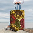 thumbnail image 7 of Fuzoiu Sunflower Print Suitcase Cover,Washable Luggage Covers for Suitcase,Elastic Luggage Protector Cover,Scratch Resistant Travel Suitcase Covers-Medium, 7 of 7