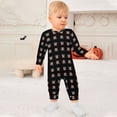 thumbnail image 3 of WWE Baby Footless Rompers, Long Sleeve Baby Onesie Jumpsuit for Boys Girls, 3 of 8