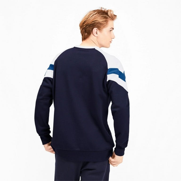 PUMA Iconic MCS Crew Sweatshirt Peacoat Walmart