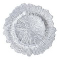 thumbnail image 4 of Plato de servicio decorativo de vidrio, plato de comida occidental irregular para mesa, decoración de cena de bodas Argén Macarena Placa de servicio, 4 of 8