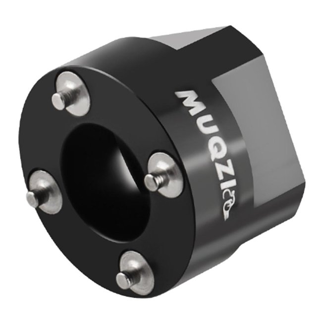 2uds. Extractor de herramientas de brazo de manivela, llave para bicicleta de acero inoxidable (A)