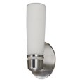 thumbnail image 2 of AFX ARW118SNEC Aria 18-Watt Outdoor Sconce, Satin Nickel, 2 of 2