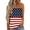 Blue Red White, variant on Women Striped Strapless Bandeau Tank top Casual Summer Vacation Loose Holiday Tube Top American Flag Tee Shirt Blouse
