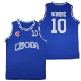 thumbnail image 3 of Camisetas de baloncesto Camiseta Harlem 13 Chamberlain Costura de alta calidad Bordado Ropa deportiva para exteriores Película Hip Hop 2024 Azul, 3 of 5