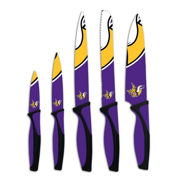 Minnesota Vikings 5-Piece Kitchen Knife Set
