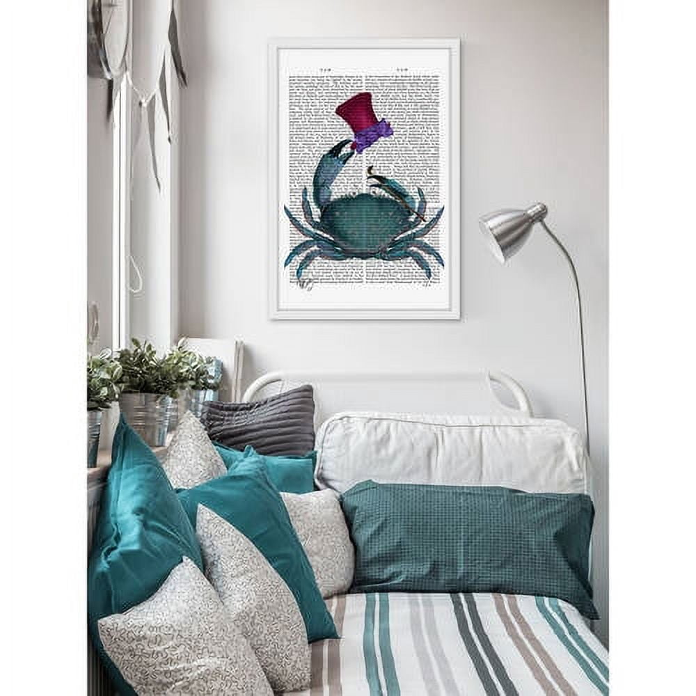Marmont Hill "The Dandy Crab" Framed Painting Print