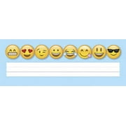 Creative Teaching Press Emoji Nation Name Plates, 9-1/2 x 3-1/4 Inches, Pack of 36