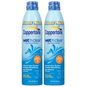 (2 pack) (2 Pack) Coppertone Wet 'n Clear Broad Spectrum SPF 30 Sunscreen Spray, 9.5 fl oz