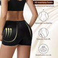 thumbnail image 2 of Sopiago Shape Wear For A Dress Tummy Control Butt Lifter Panties Hip Enhancer Shapewear Tummy Control Body Shaper Shorts Black,XXL, 2 of 6