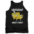 thumbnail image 1 of Spongebob Sarcasm Meme Unisex Adult Tank Top, 1 of 2