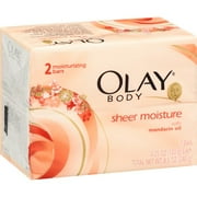 Olay Mandarin Oil Body Bar Soap, 2 Pack