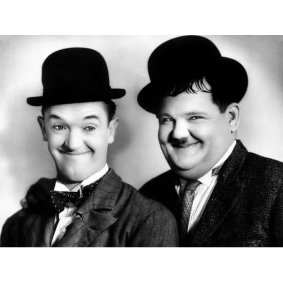 A NEW Laurel and Hardy Poster Canvas Posters Framed/Unframed