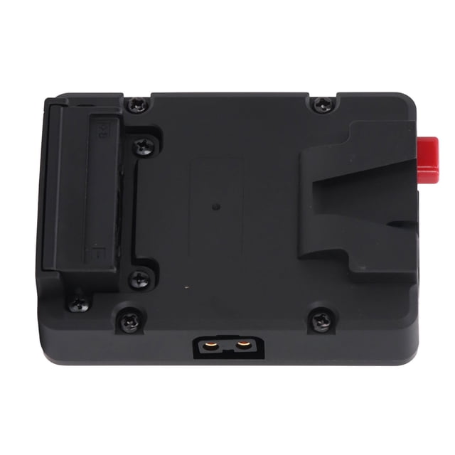 BIMZUC Placa de Batería Montaje en V Adaptador D-Tap de 14.8V con Clip Trasero para Cámaras y Monitores NP-F970 F960 F750 (10.00 cm / 3.93 inches)
