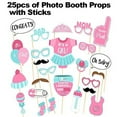 thumbnail image 3 of Corelife Large Helium Balloons Poms and Banner Kit for Girls, 54 Pieces, 3 of 5