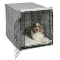 thumbnail image 3 of MidWest Dog Crate Cover, Gray Geometric Pattern, 42", 3 of 6