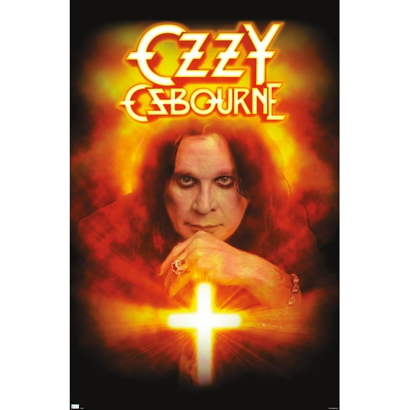 Ozzy Osbourne - Cross Wall Poster, 14.725" x 22.375"