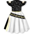 thumbnail image 5 of Halloween Anime Cosplay Costume, Halloween Cosplay Costume Set Popular Singer Role Play Outfit, Include One Piece Dress, 5 of 7