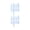 B, variant on 2Pcs White Vinyl Picket Fence, Plastic Garden Edging for Lawns Flowerbeds, Decorative Yard Border Fence for Plants, DIY Landscaping Barrier for Home Outdoor