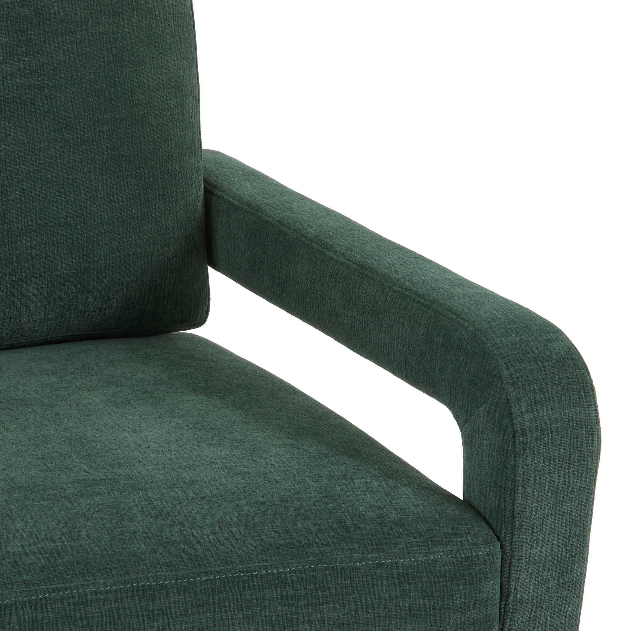 Mainstays Upholstered Armchair, Green