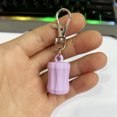 thumbnail image 4 of Initial Letter Keychain Caps for Lip Balm Replacement Covers Stylish Key Holder Practical Present for Women and Girls, 4 of 8