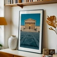 thumbnail image 5 of Supreme Court 02 - Washington District of Columbia Photography Black Framed Wall Art Print 12 x 18 inches, 5 of 8