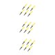 thumbnail image 4 of Tees de Golf Profesional Reutilizable Yuarrent 6 uds Amarillo, 4 of 6