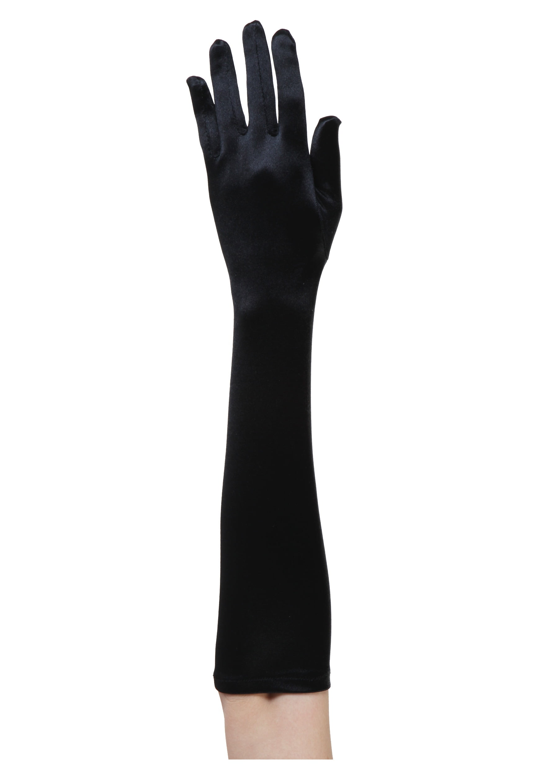 fancy black gloves