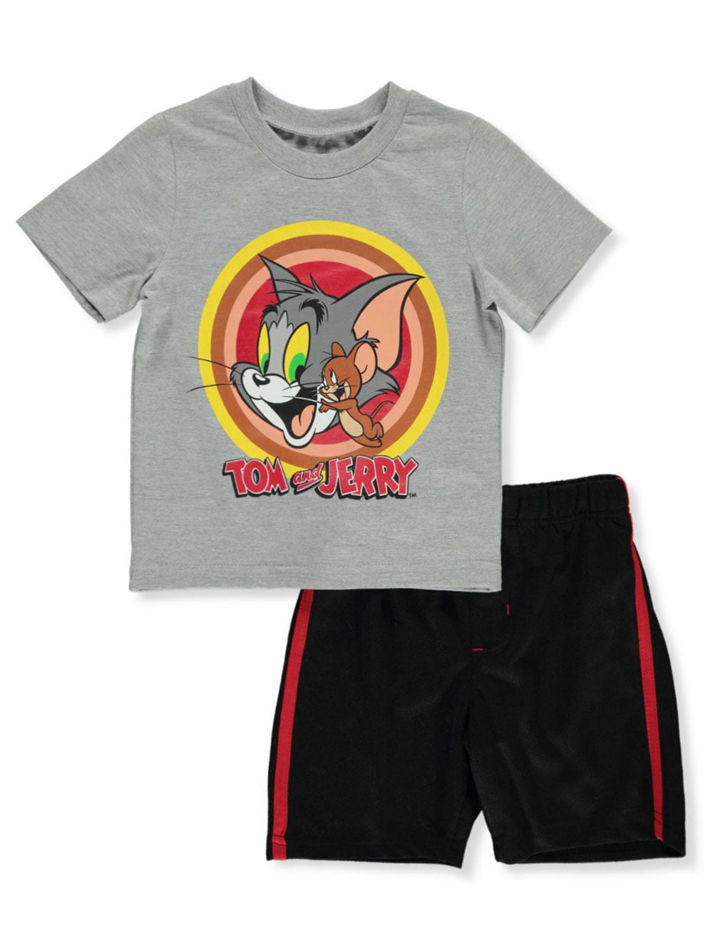 2-6 years Baby Boys Tom & Jerry T-Shirt and Shorts 2 Piece Set | 