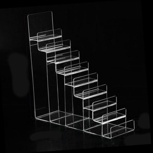 Soporte de exhibición de acrílico shamjiam Estante de exhibición vertical