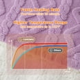 thumbnail image 5 of Heated Throw Blanket - Thick Tufted Sherpa Electric Blanket with 10 Heating Levels & Timer - Fast Heating, 62""×84"", Purple for Cozy Warmth, 5 of 8