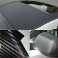 thumbnail image 2 of Goodhd 3D Carbon Fiber Car Vinyl Foil Film Wrap Roll Sticker Decal Interior Accessories, 2 of 7