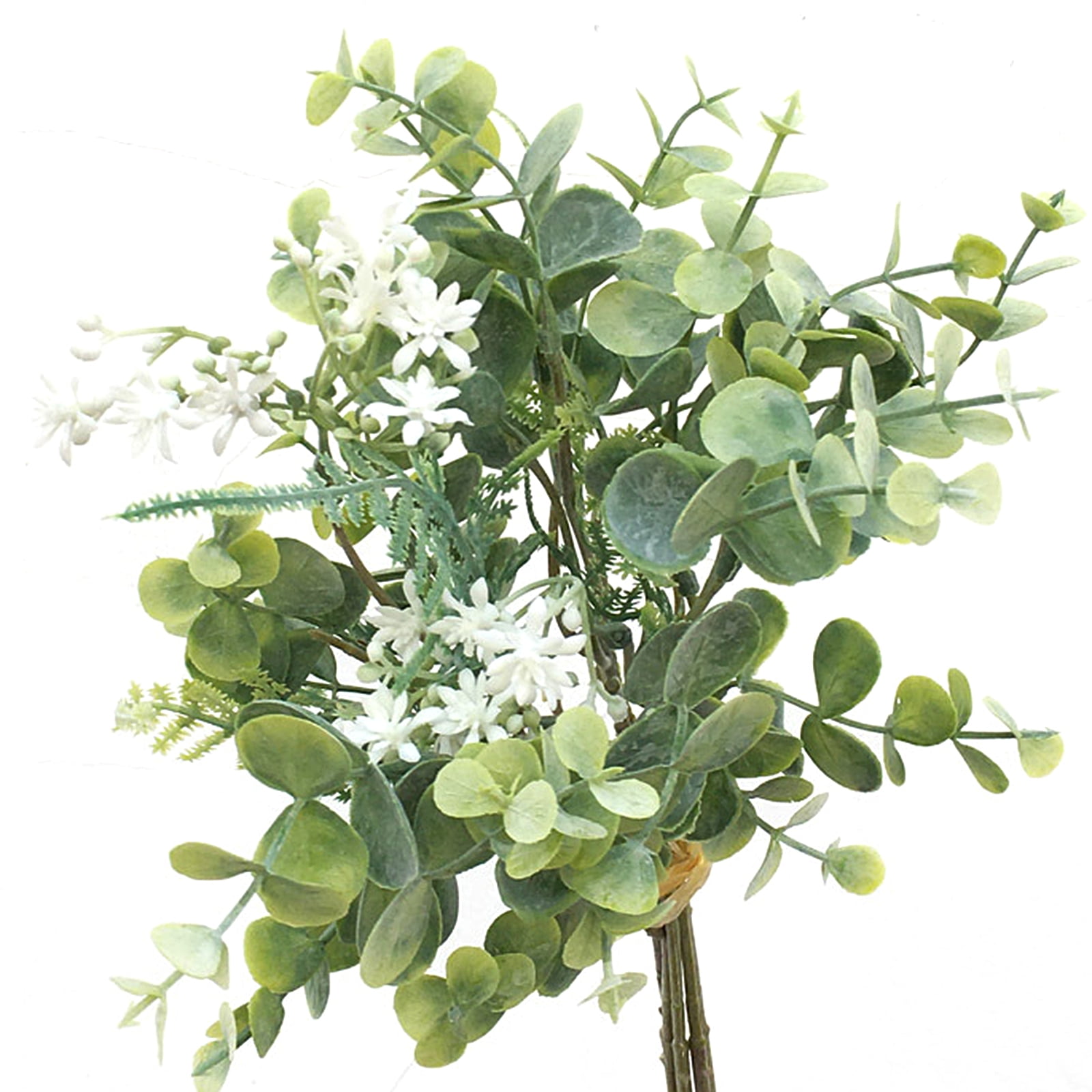Famyfamy Wedding Bouquet Artificial Silk Plant Pot Crabapple Flower