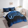 thumbnail image 3 of Castle Fairy Teens Green Gamepads Twin Bedding Sets,Video Game Bedding Comforter Set, 3 of 8