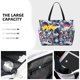 thumbnail image 3 of Fotbe cool rock Skull Bolsa de Viaje para Playa - Resistente al Agua, Bolsa Tote de Gran Capacidad y Ligera con 7 Bolsillos para Mujeres y Hombres, 3 of 7