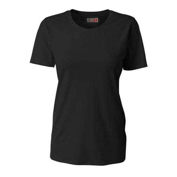 A4 Youth Spike Short Sleeve Volleyball J For Youth Female in Black | NG3014