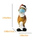 thumbnail image 2 of Navidad Adornos De Resina Divertido Papá Noel Desnudo Colgante Colgante Decoración De Árbol De Navidad Para Puerta Ventana De Pared Vogacara HA043979-01, 2 of 6