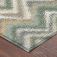 thumbnail image 3 of Addison Rugs Chantille Indoor/Outdoor Transitional Geometric Basil Machine Washable Rectangle Rug, 10' x 14', 3 of 8