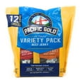 thumbnail image 2 of Pacific Gold Beef Jerky Original & Teriyaki, 12 Count Per Bag (2 Bags (24 Count)), 2 of 6