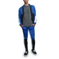 thumbnail image 2 of G-Style USA Men's Tri-Colored Track Suit Set ST5010-523 - Royal Blue - Large, 2 of 6