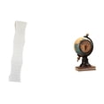 thumbnail image 1 of Lámpara De Pie Con Pantalla Esférica, Estilo Moderno, Reloj De Mesa Con Forma De Estatua, Decoración Para Sala De Estar, Lámpara De Pie, Cubierta De Luz, Adorno Artesanal Para Estante,, 1 of 8