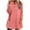 Pink, variant on Lindreshi Long Sleeve Shirts for Women's Round- Neck And Winter Loose Solid Pocket Warm Long Sleeve Tops