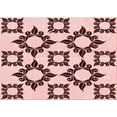 thumbnail image 1 of Ahgly Company Machine Washable Indoor Rectangle Transitional Light Rose Pink Area Rugs, 4' x 6', 1 of 7