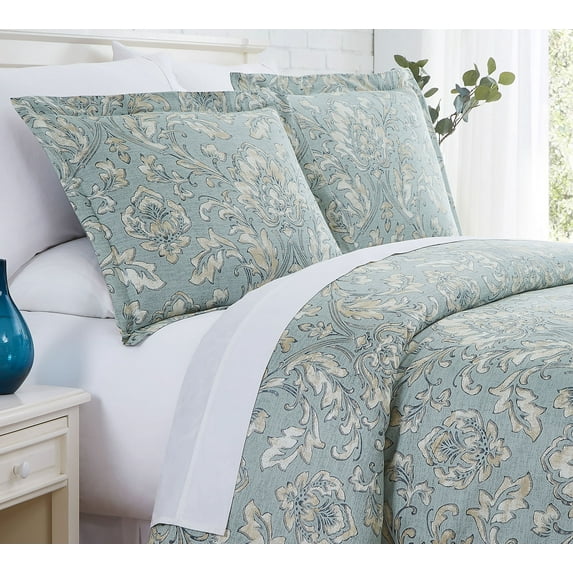French Garden 300 Thread-Count Cotton Sateen Duvet Cover Sets