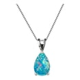 thumbnail image 1 of Elegante 5 estilos de ópalo colgante collares con diseños únicos gota de piedras preciosas de joyería para las mujeres de moda para ella listo para, 1 of 2
