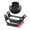 Black, variant on GP Back Grip PRO Color Headrest Handles