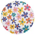 thumbnail image 3 of Ryvnso Cute Daisy Flowers Round Plate Mats Dining Table Placemat Set of 4 for Holiday Decoration, 3 of 7