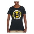 thumbnail image 6 of Wild Bobby Keep It Weird Alien Women Graphic Tee, 6 of 6