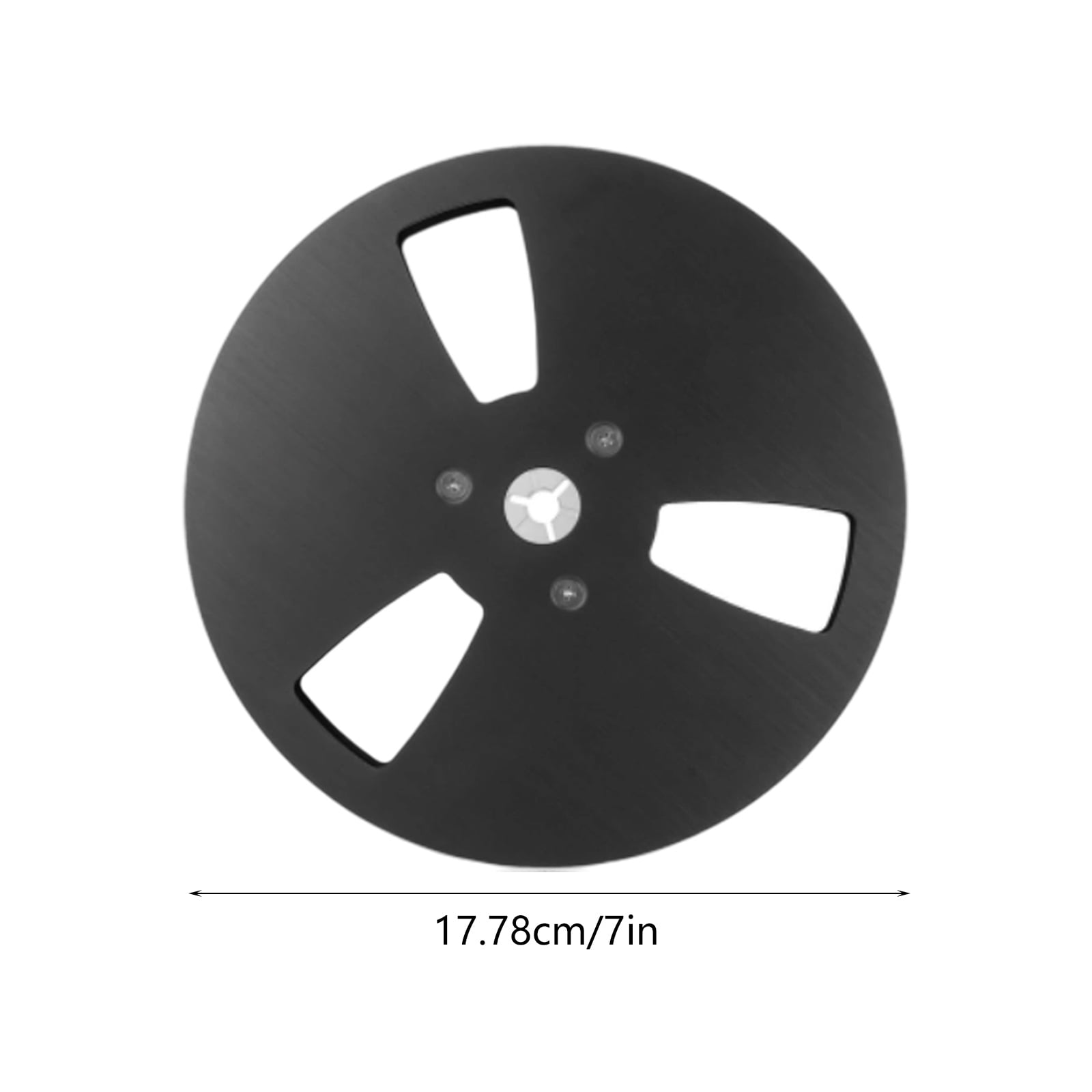 Precise Engineered 7Inch Aluminum Empty Tape Reel For Open Reel Tapes Decks Ensures Perfect Fit And Reliability Use