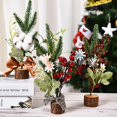 thumbnail image 2 of Final Clear Out! Christmas Table Decoration Miniature Pine Tree Multipurpose Multifunctional Convenient Considerable for Home Wall Door, 2 of 6