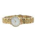 thumbnail image 4 of Alfred Sung Ladies Dress Gold White Dial Link Watch, 4 of 6